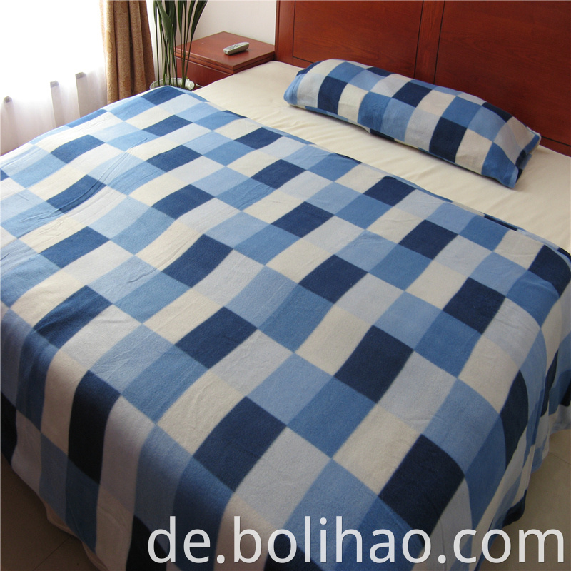 Plaid Printed Bed Sheet